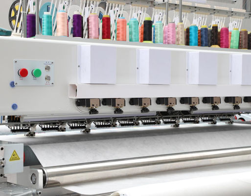65 дюймовый шириной ткани Quilting вышивка машина с фиксированным одной секины
